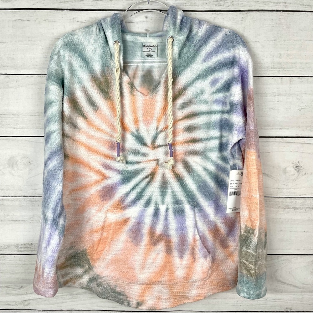 Dreamsicle Baja Tie Dye Sweatshirt S